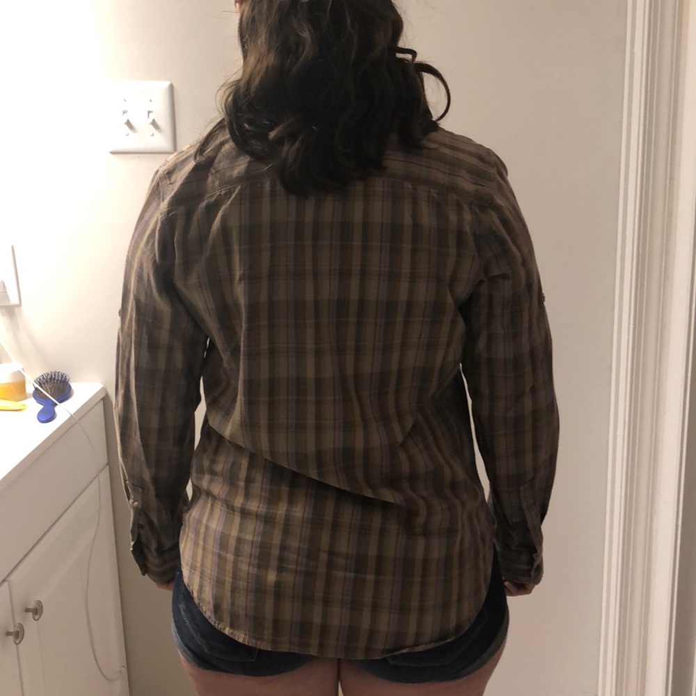 Plaid button down shirt - Picture 2 of 2